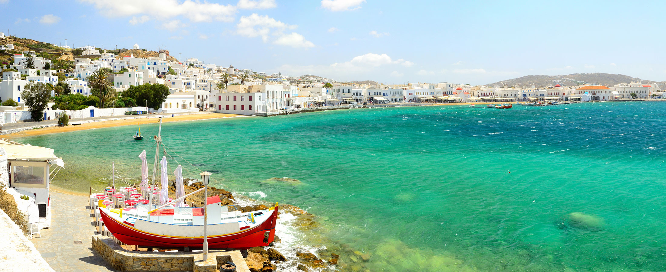 Our Luxury Villa Overlooking Elia Beach in Mykonos